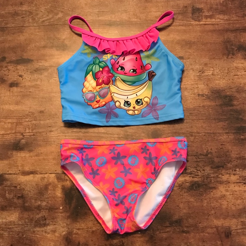 Shopkins two piece swimsuit